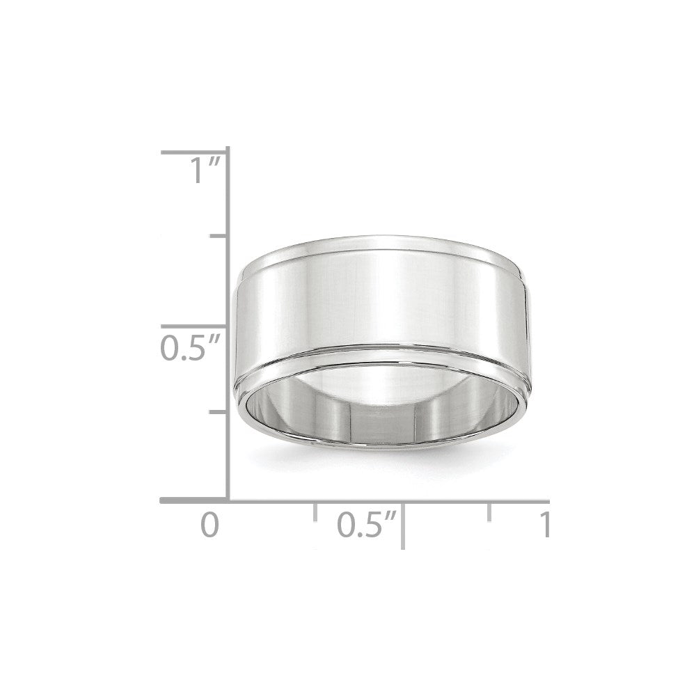 14KW 10mm Flat with Step Edge Band Size 8.5