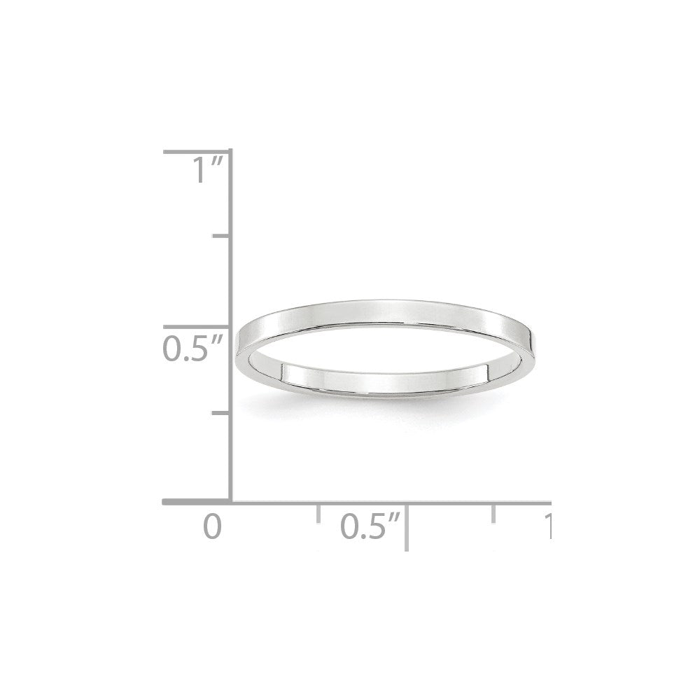 14KW 2mm LTW Flat Band Size 8.5