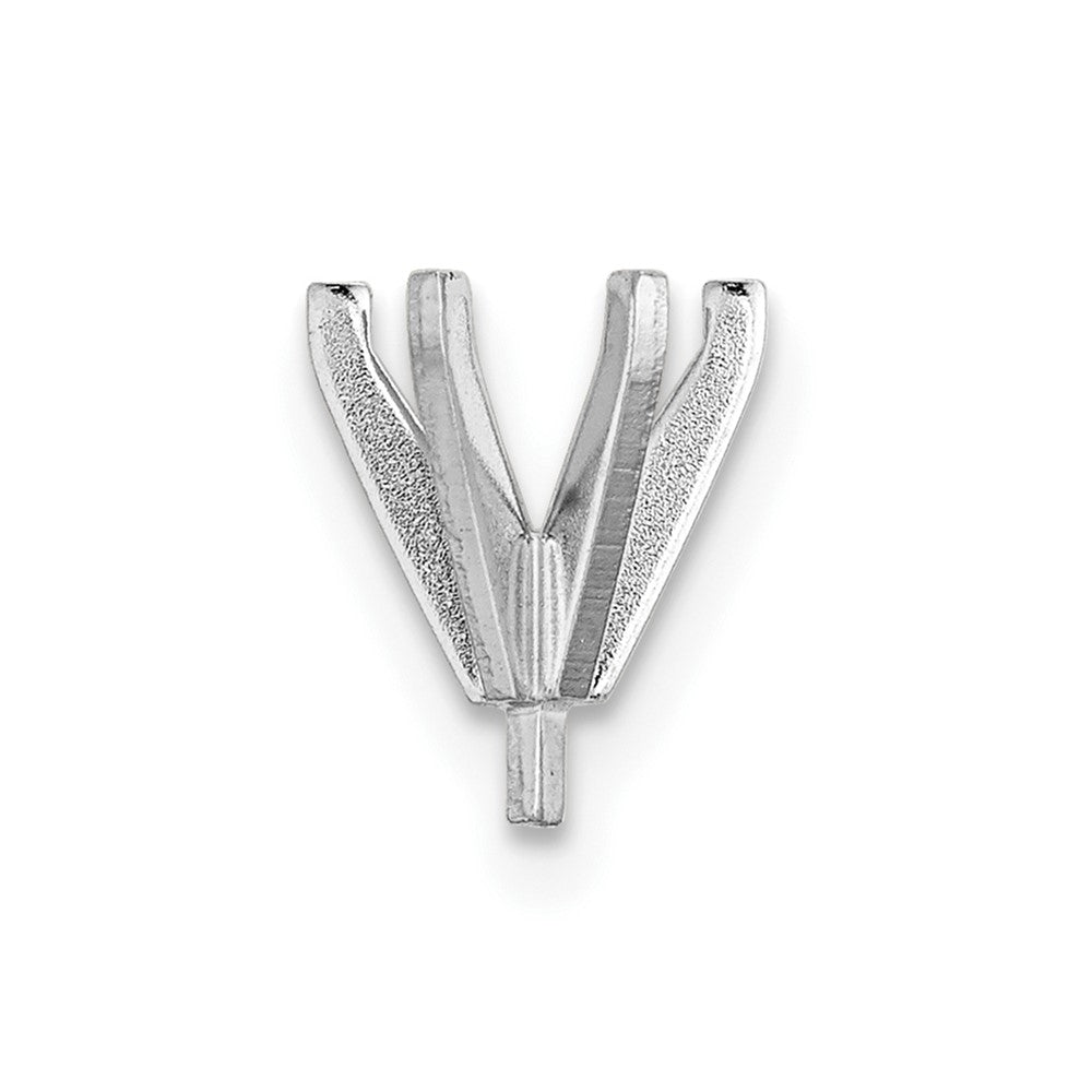 14kw Round 6-Prong High w/ Peg .50ct. Setting