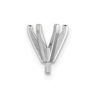 14kw Round 6-Prong High w/ Peg .50ct. Setting