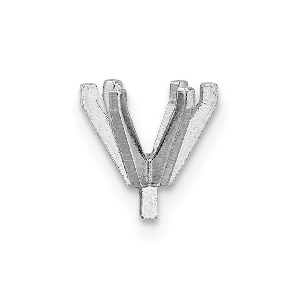 14kw Oval 6-Prong w/ Peg 1.00ct. Setting