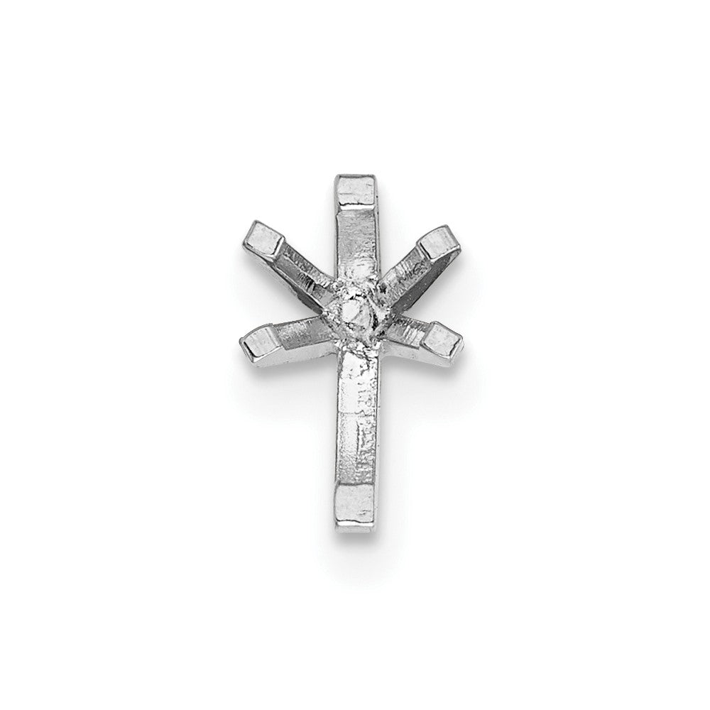 14kw Pear Straight Prong w/ Peg .75ct. Setting