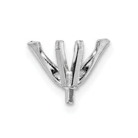 14kw Marquise 6-Prong V-End w/ Peg 1.00ct. Setting