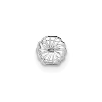 14kw 1/2ct Cert Lab Grown Dia VS+ F+ Round Comp Heavyweight Earrings