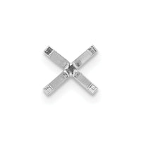 14kw Oval 4-Prong w/ Peg 1.00ct. Setting