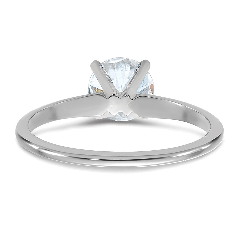 14kw 3ct Cert Lab Grown Diamond VS+ F+ Round Comp Solitaire Eng Ring