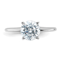 14kw 1 3/4ct Lab Grown Diamond VS/SI+ G+ Round Comp Solitaire Eng Ring