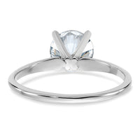 14kw 1 3/4ct Lab Grown Diamond VS+ F+ Round Comp Solitaire Eng Ring