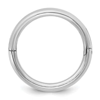 14kw CLIQ 4mm Hinged Comfort Fit Wedding Band Size 9.5