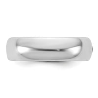 14kw CLIQ 6mm Hinged Comfort Fit Wedding Band Size 8.5