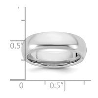 14kw CLIQ 6mm Hinged Comfort Fit Wedding Band Size 7