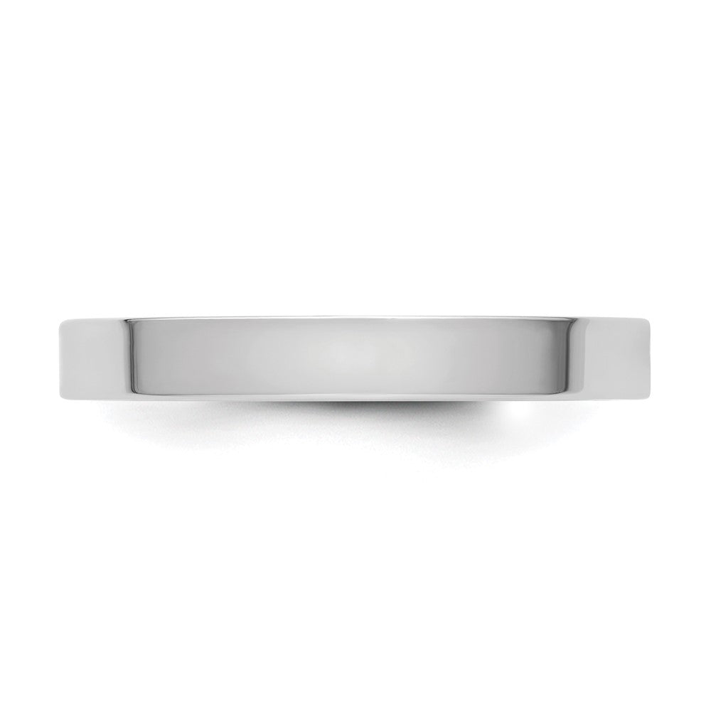 14kw CLIQ 3mm Hinged Flat Wedding Band Size 6.5
