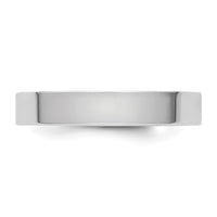 14kw CLIQ 4mm Hinged Flat Wedding Band Size 10