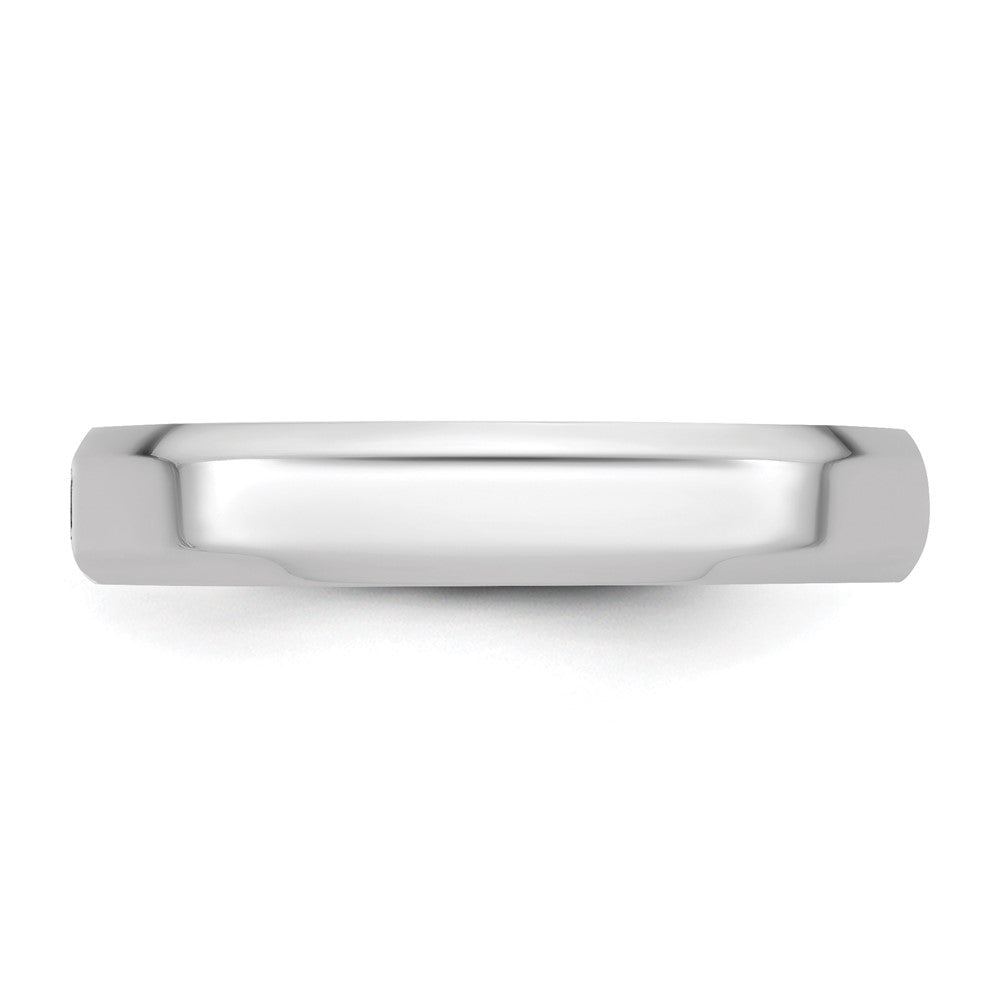 14kw CLIQ 4mm Hinged Beveled Edge Wedding Band Size 6