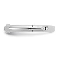 14kw CLIQ Low Profile Hinged Peg Set Engagement Ring Mounting