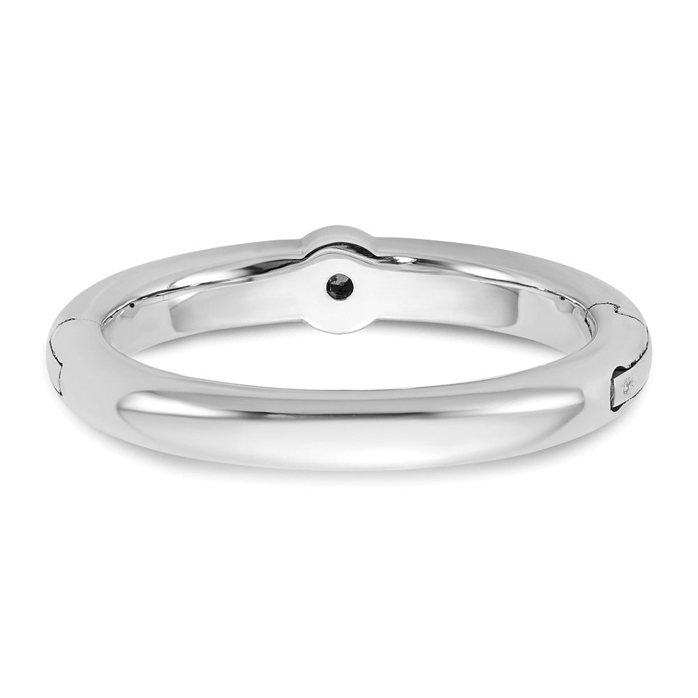 14kw CLIQ Low Profile Hinged Peg Set Engagement Ring Mounting