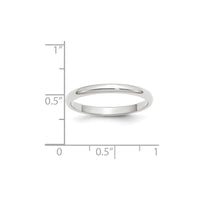 14KW 2.5mm Half Round Band Size 4
