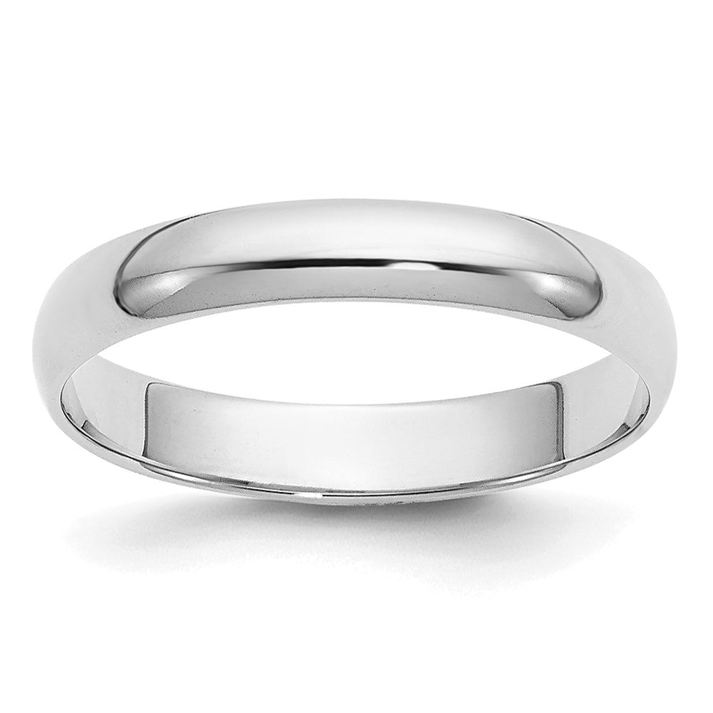 14KW 3mm Half-Round Wedding Band Size 12