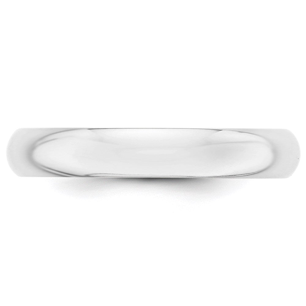 14KW 4mm Half-Round Wedding Band Size 5