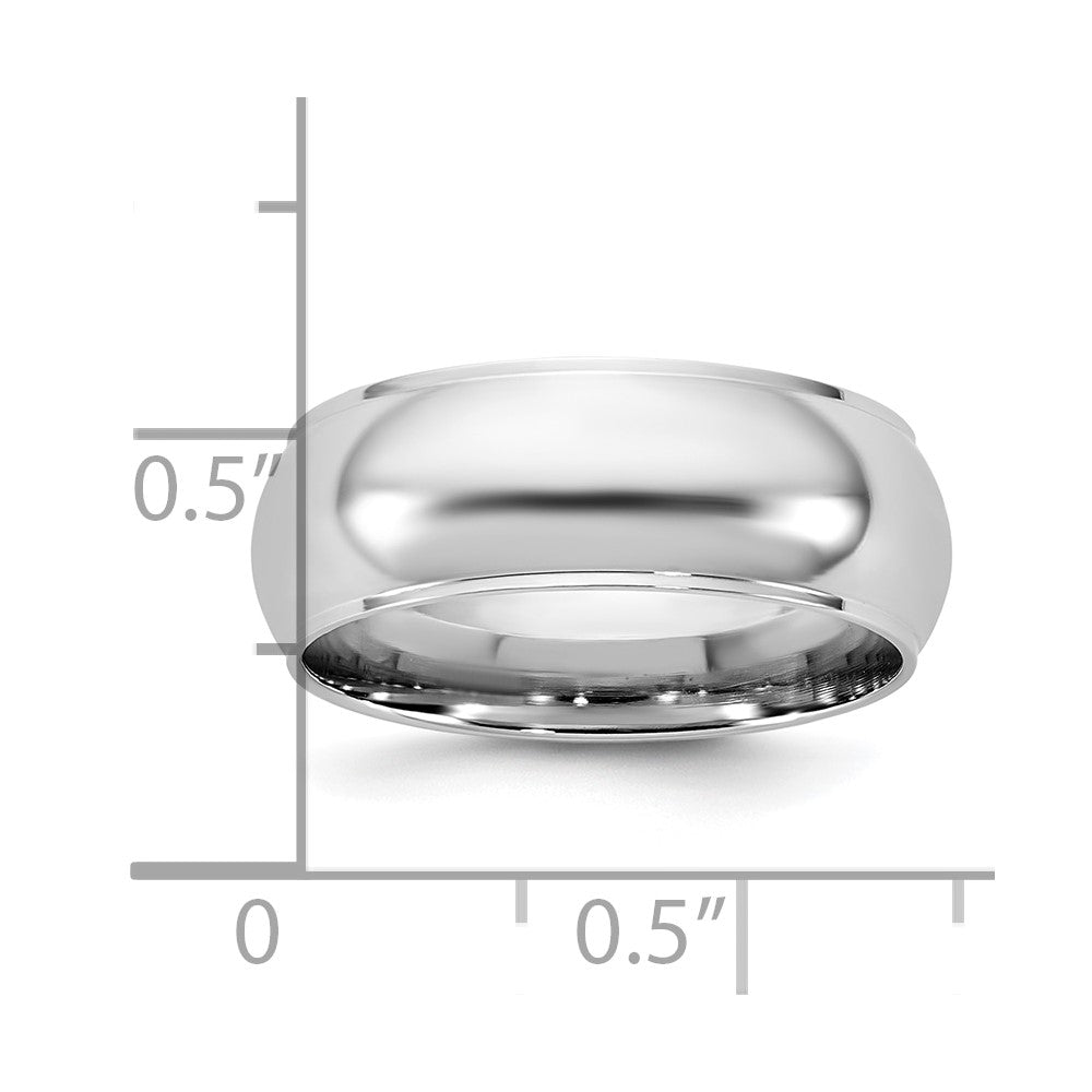 14KW 7mm Half Round with Edge Band Size 10.5