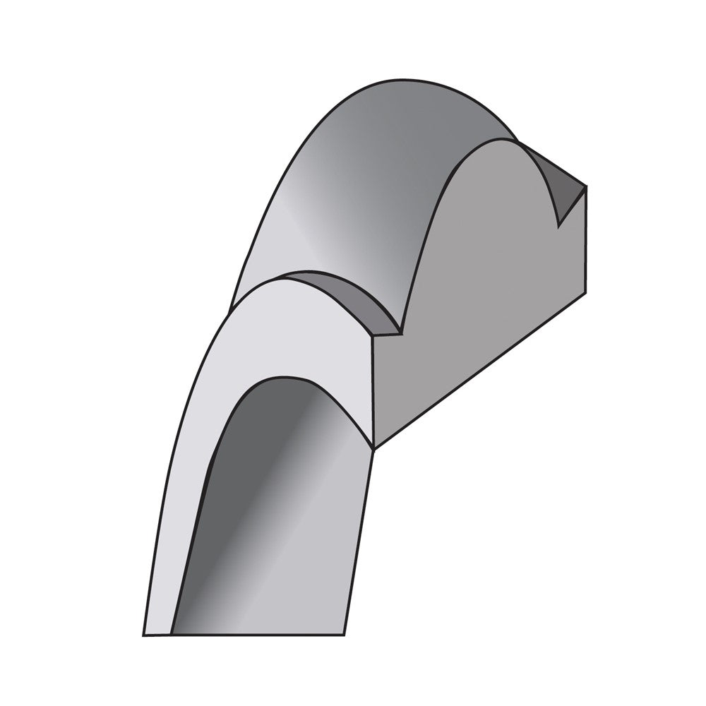 10KW 2.5mm Half Round with Edge Band Size 6.5