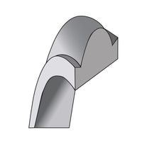10KW 3mm Half Round with Edge Band Size 4.5