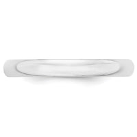 14KW 3mm LTW Half Round Band Size 7