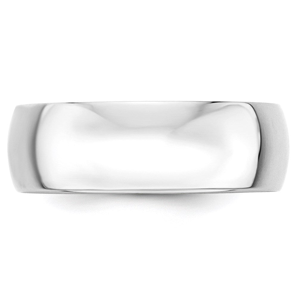 14KW 7mm LTW Half Round Band Size 8