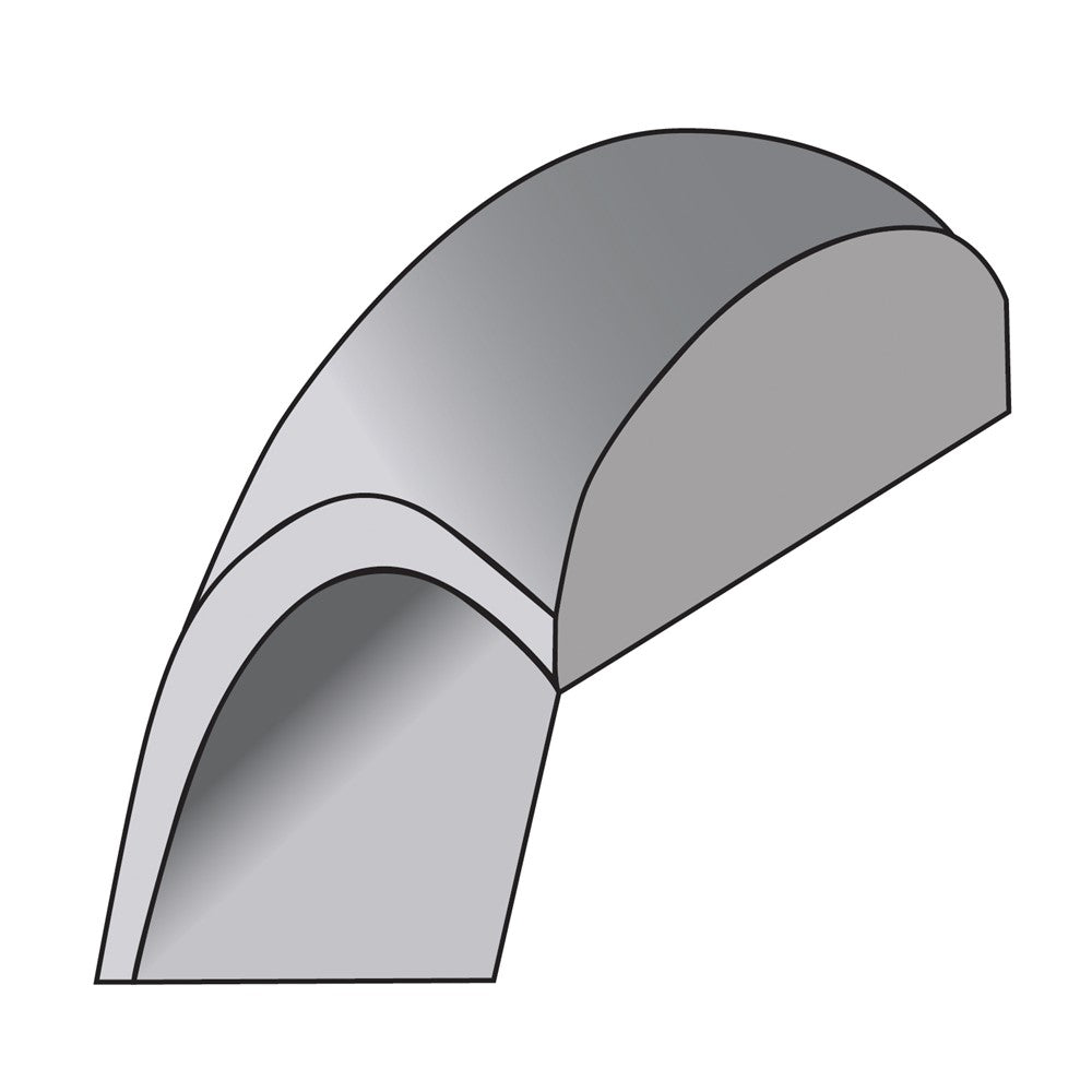 14KW 6mm LTW Half Round Band Size 6