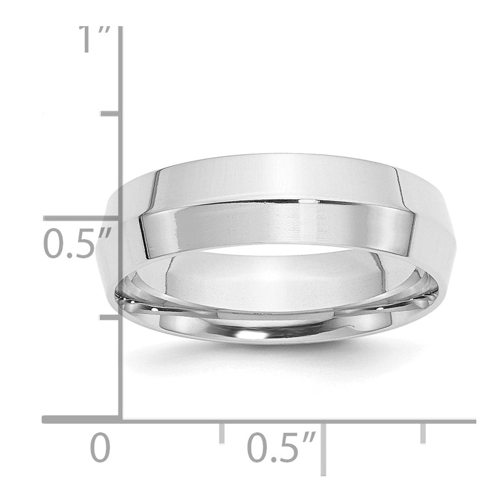 14KW 6mm Knife Edge Comfort Fit Band Size 4.5