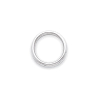 14KW 3mm Milgrain Half Round Band Size 8.5