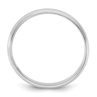 10KW 4.5mm LTW Milgrain Half Round Band Size 4