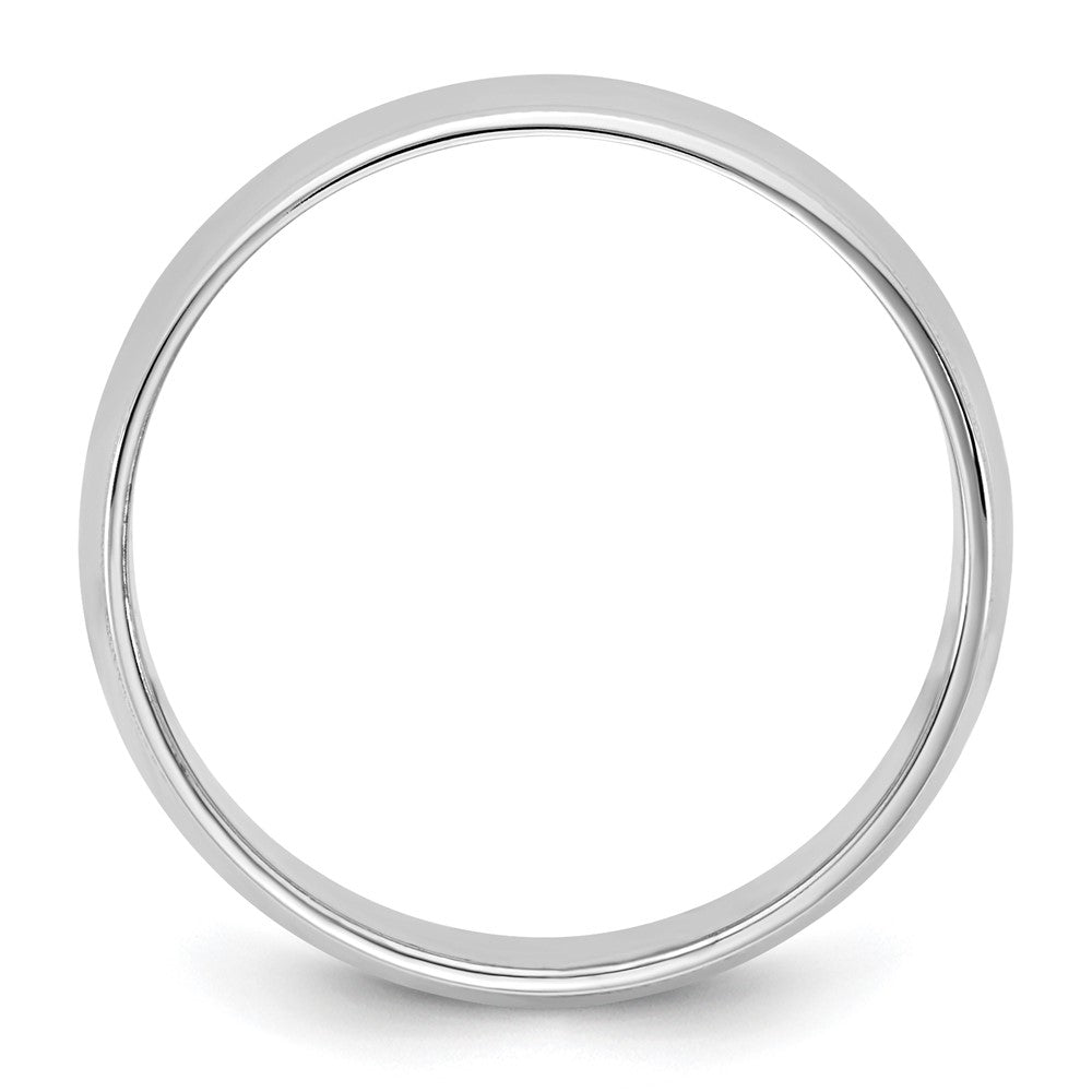 10KW 6.5mm LTW Milgrain Half Round Band Size 9