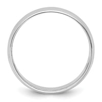 10KW 6.5mm LTW Milgrain Half Round Band Size 11