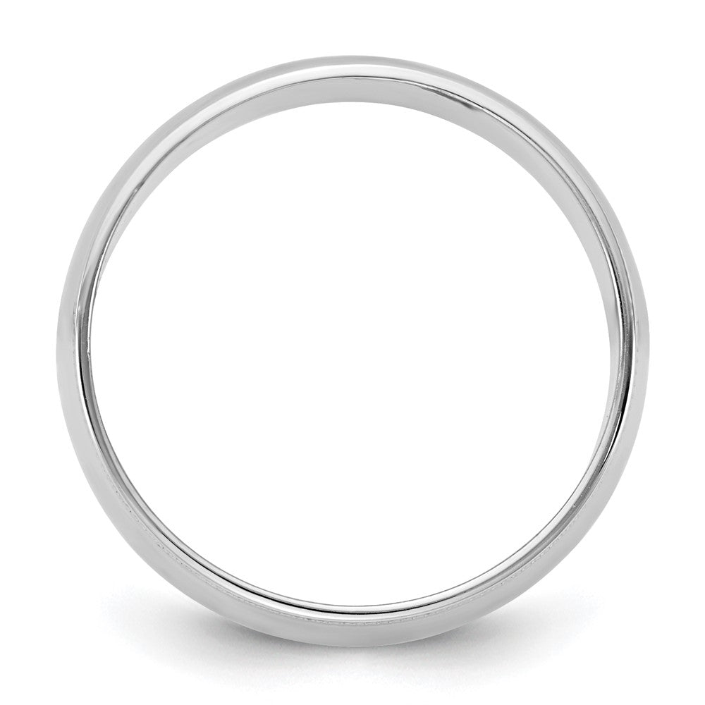 10KW 7mm LTW Milgrain Half Round Band Size 11