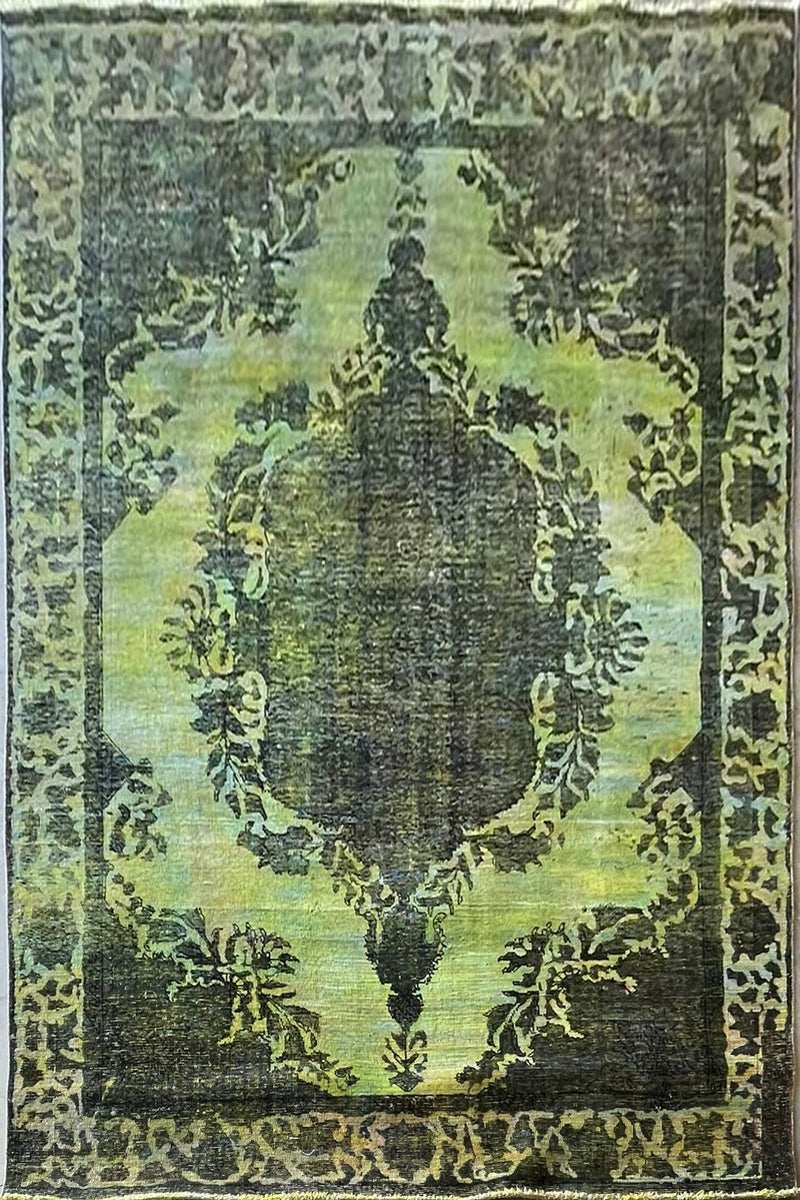 Hand Knotted Pakistani Rug 6'4" x 3'1"