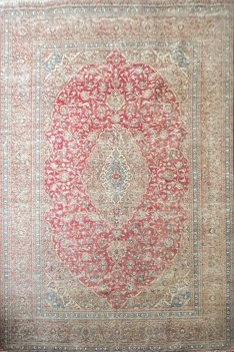 Hand Knotted Persian Rug 12'6" x 9'9"