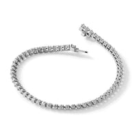 14kw 2 3/8 ct Lab Grown Diamond VS/SI+ G+ Comp Tennis Bracelet