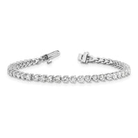 14k 4 3/4 ct Lab Grown Diamond VS/SI+ G+ Comp Tennis Bracelet