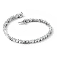 14k 4 3/4 ct Lab Grown Diamond VS/SI+ G+ Comp Tennis Bracelet