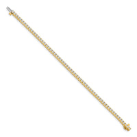 14k 2 1/6 ct Lab Grown Dia VS/SI+ G+ Comp Round Tennis Bracelet