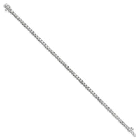 14kw 2 1/6 ct Lab Grown Dia VS/SI+ G+ Comp Round Tennis Bracelet