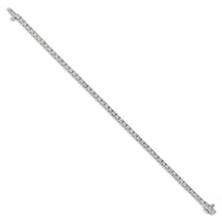 14kw 2 1/5ct Lab Grown Dia VS/SI+ G+ Comp Round Tennis Bracelet