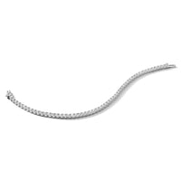 14kw 2 1/5ct Lab Grown Dia VS/SI+ G+ Comp Round Tennis Bracelet