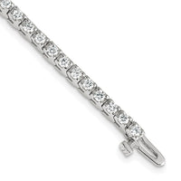 14kw 2 1/5ct Lab Grown Dia VS/SI+ G+ Comp Round Tennis Bracelet