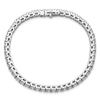 14kw 4 5/8 ct Lab Grown Dia VS/SI+ G+ Comp Round Tennis Bracelet