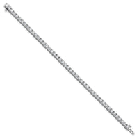 14kw 5 7/8 ct Lab Grown Dia VS/SI+ G+ Comp Round Tennis Bracelet