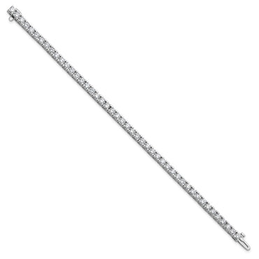 14kw 5 7/8 ct Lab Grown Dia VS/SI+ G+ Comp Round Tennis Bracelet
