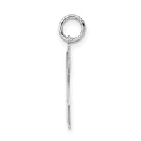 Sterling Silver Rhodium-plated Kid Charm