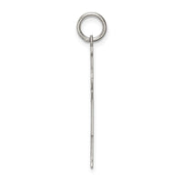 Sterling Silver Rhodium-plated Kid Charm
